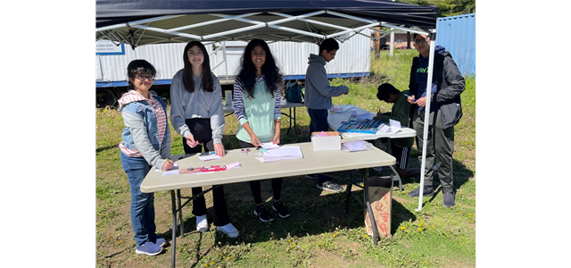 Helping in the community